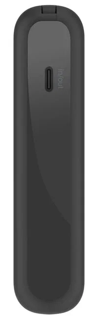 Belkin BPB021HQBK Batería Externa 10000 mAh Negro con Cable USB-C Integrado
