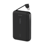 Belkin Power Bank 10.000 mAh con cable USB-C integrado Negro BPB021HQBK