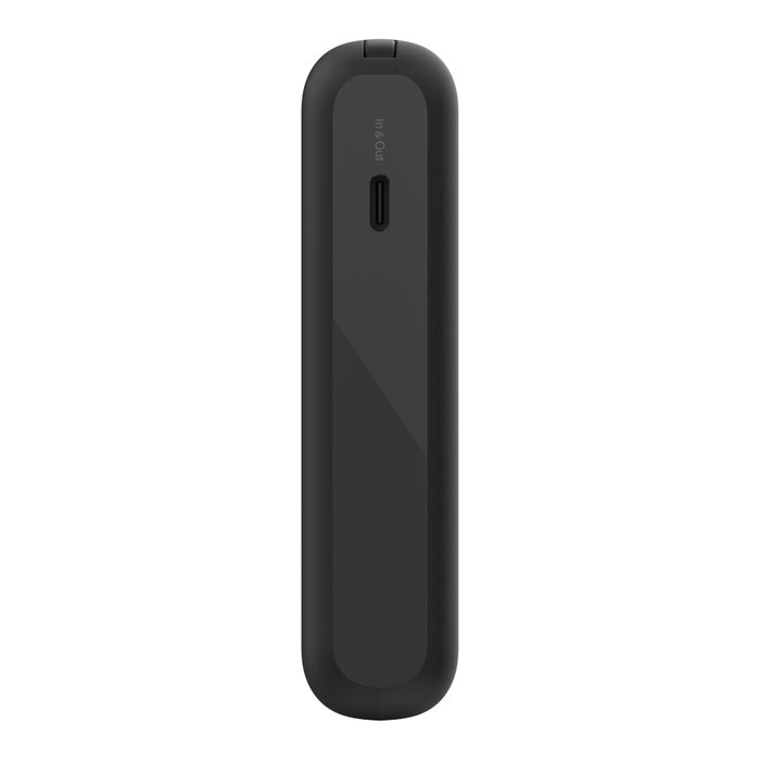 Belkin BPB021HQBK Batería Externa 10000 mAh Negro con Cable USB-C Integrado