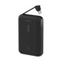 Belkin BPB021HQBK Batería Externa 10000 mAh Negro con Cable USB-C Integrado