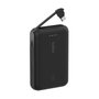 Belkin BPB021HQBK Batería Externa 10000 mAh Negro con Cable USB-C Integrado