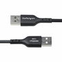 Cable USB Startech USB2AC2MNC Negro 2 m