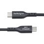 Cable USB Startech USB2AC2MNC Negro 2 m