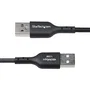 StarTech.com Cable de carga USB-A a USB-C de 2m, Negro
