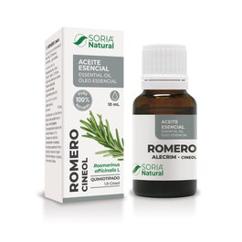 SORIA NATURAL Aceite esencial de romero quimiotipado 1,8-cineol 10 ml