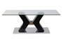 DKD Home Decor Mesa de Centro de Cristal Templado y MDF Negro