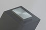 DKD Home Decor Mesa de Centro de Cristal Templado y MDF Negro