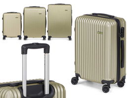 Arte Regal Set 3 Maleta Liston ABS Verde 49x76x30 cm