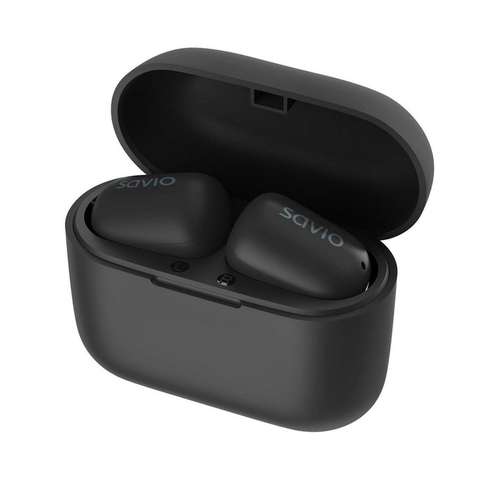 SAVIO Auriculares inalámbricos TWS-09 Negro