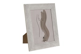 DKD Home Decor Marco de Fotos 15x20 Gris Simil Mármol