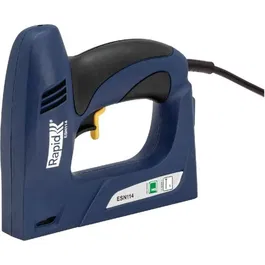 Rapid Grapadora Eléctrica ESN114 para Grapas N° 140 y Clavos N° 8 para Hogar y Fijaciones Seguras en Cartón y Plástico