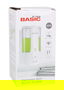 Basic Home Dispensador Jabon Electri Pared Abs 400ml 9.5x18 cm (6 Unidades)