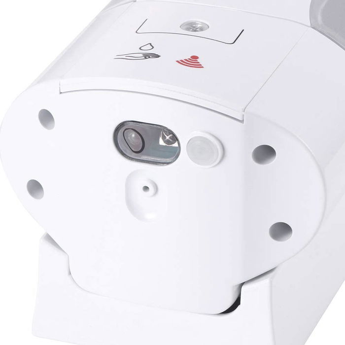 Basic Home Dispensador Jabon Electri Pared Abs 400ml 9.5x18 cm (6 Unidades)