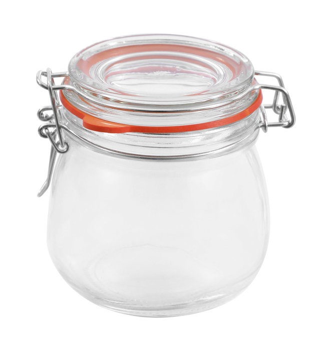 La Mediterranea Tarro Hermético de Vidrio con Clip 350 ml (12 Unidades) La Mediterranea Tarro Hermético de Vidrio con Clip 350 ml (12 Unidades)