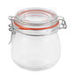 La Mediterranea Tarro Hermético de Vidrio con Clip 350 ml (12 Unidades)