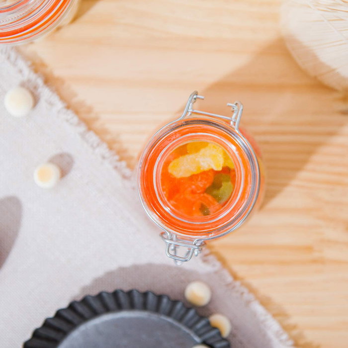La Mediterranea Tarro Hermético de Vidrio con Clip 350 ml (12 Unidades) La Mediterranea Tarro Hermético de Vidrio con Clip 350 ml (12 Unidades)