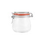 La Mediterranea Tarro Hermético de Vidrio con Clip 350 ml (12 Unidades)