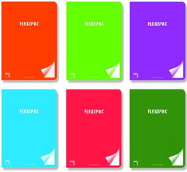 PACSA Pack de 6 Libretas A5 con 48 Hojas y Tapa de Plástico