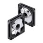 Jonsbo FR-505 ARGB Reverse Blade PWM Lüfter, 120mm - schwarz