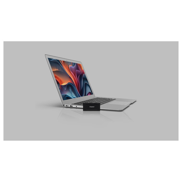 Kingston XS1000 2TB Unidad SSD Externa USB-C 3.2 Gen2 Negro, 1050 MB/s, para Windows, Mac, Linux, Android, iOS