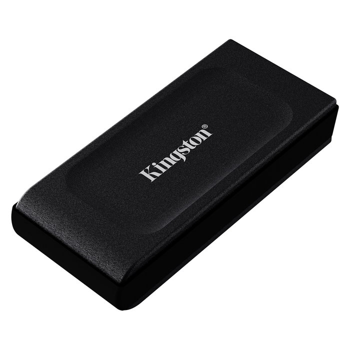 Kingston XS1000 2TB Unidad SSD Externa USB-C 3.2 Gen2 Negro, 1050 MB/s, para Windows, Mac, Linux, Android, iOS