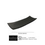 OMS Fuente Tube Negro 30x18 cm (Set de 6)