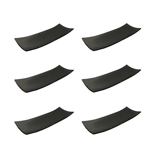 OMS Fuente Tube Negro 30x18 cm (Set de 6) OMS Fuente Tube Negro 30x18 cm (Set de 6)