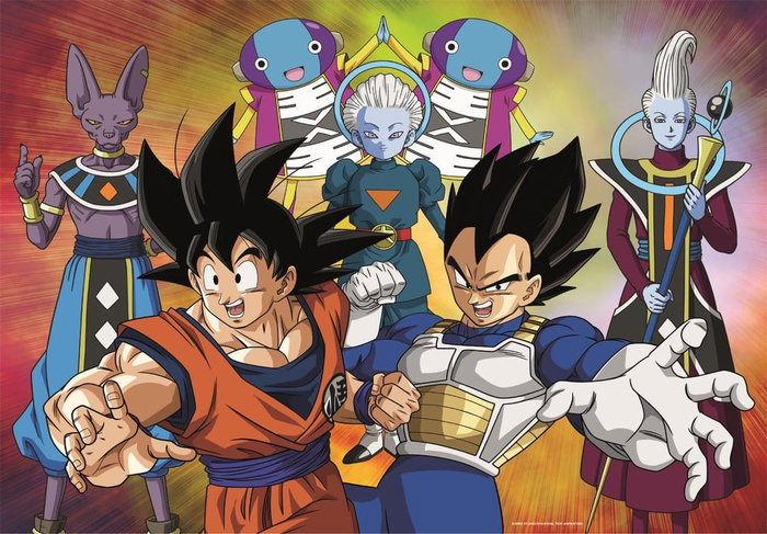 Clementoni Puzzle Dragon Ball Super Goku & Friends 500 piezas