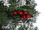 DKD Home Decor Árbol de Navidad Verde con 300 LED y Estructura de Metal 70x70x210 cm