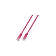 EFB Elektronik Patchkabel RJ45 U/UTP Cat.5e Magenta 5m