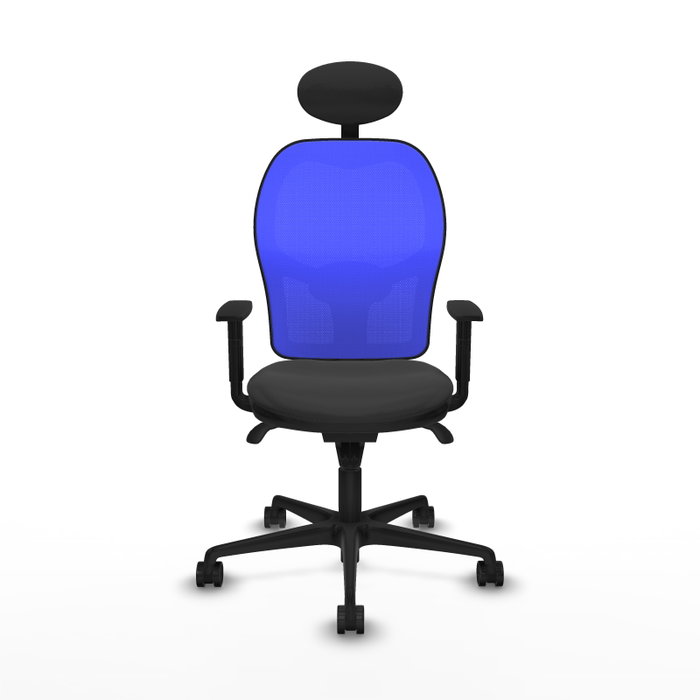 PIQUERAS Y CRESPO Silla de oficina Jorquera Gris y Azul PIQUERAS Y CRESPO Silla de oficina Jorquera Gris y Azul
