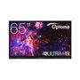 Optoma Creative Touch Serie 3 65" Monitor/Pizarra Interactiva Profesional 4K UHD Android 14 Pantalla Plana Táctil 40-50 Puntos Conectividad HDMI/USB-C