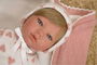 Muñecas Arias Muñeca Reborn Cristina Rosa con Manta 40 cm