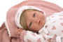 Muñecas Arias Muñeca Reborn Cristina Rosa con Manta 40 cm