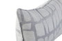 DKD Home Decor Cojín Jaquard Gris Claro 50x8x30