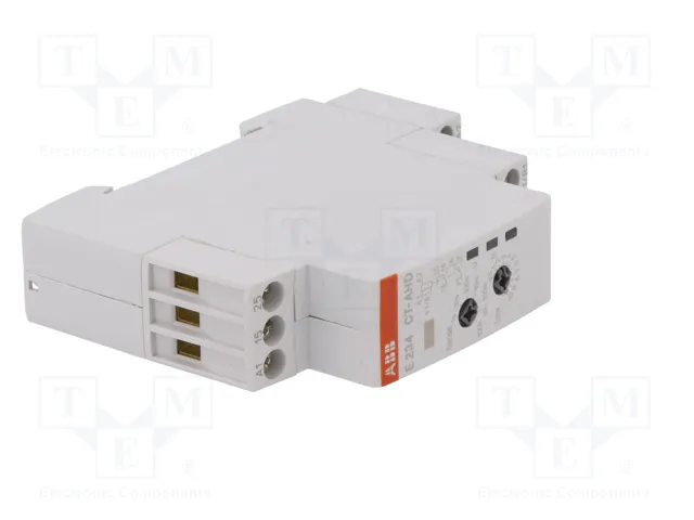 ABB CT-AHD.22 Relé de tiempo DPDT 250VAC/5A 24-240VAC ABB CT-AHD.22 Relé de tiempo DPDT 250VAC/5A 24-240VAC
