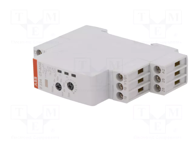 ABB CT-AHD.22 Relé de tiempo DPDT 250VAC/5A 24-240VAC ABB CT-AHD.22 Relé de tiempo DPDT 250VAC/5A 24-240VAC