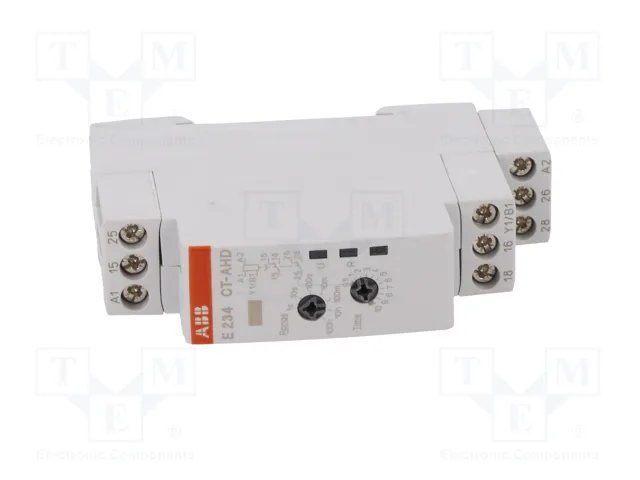 ABB CT-AHD.22 Relé de tiempo DPDT 250VAC/5A 24-240VAC ABB CT-AHD.22 Relé de tiempo DPDT 250VAC/5A 24-240VAC