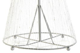 DKD Home Decor Decoración Luminosa Navidad Tradicional Plateado LED Metal 25 x 60 x 25 cm