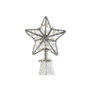 DKD Home Decor Decoración Luminosa LED Plateada 200L