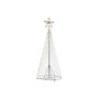 DKD Home Decor Decoración Luminosa LED Plateada 200L