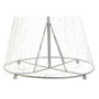 DKD Home Decor Decoración Luminosa LED Plateada 200L