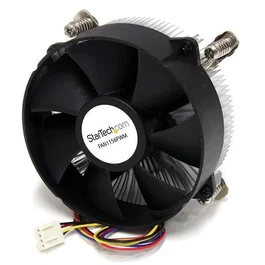 StarTech.com Ventilador Fan con Disipador de Calor CPU Procesador Socket LGA1156/1155 Intel 95mm PWM