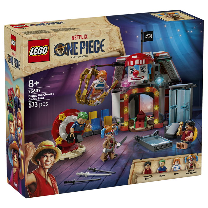 Lego ONE PIECE Carpa de Circo de Buggy el Payaso (75637)
