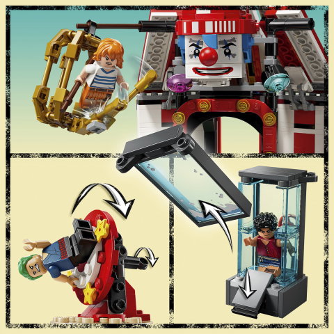 Lego ONE PIECE Carpa de Circo de Buggy el Payaso (75637)