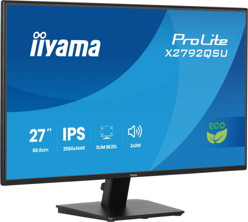 iiyama ProLite X2792QSU-B1 Monitor 27 pulgadas Quad HD IPS Negro