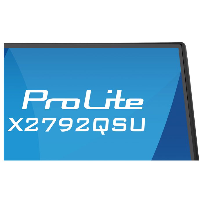 iiyama ProLite X2792QSU-B1 68,6cm/27" 2560x1440 QHD IPS 3ms 120Hz HDMI DisplayPort USB VESA Speaker Negro