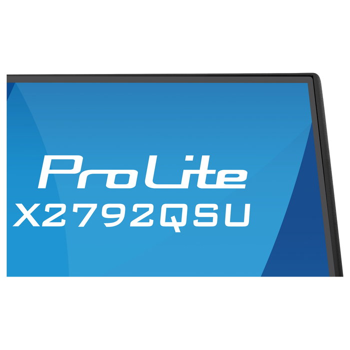 iiyama ProLite X2792QSU-B1 Monitor de 27 pulg. QHD IPS 120Hz Negro iiyama ProLite X2792QSU-B1 Monitor de 27 pulg. QHD IPS 120Hz Negro