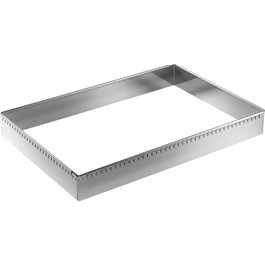 De Buyer Marco de Pastelería Ajustable de Acero de 56-84 cm Rectangular
