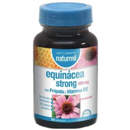 DIETMED Echinacea Strong 500Mg 90Comp. Complemento Alimenticio con Própolis y Vitamina D3 para el Sistema Inmunitario